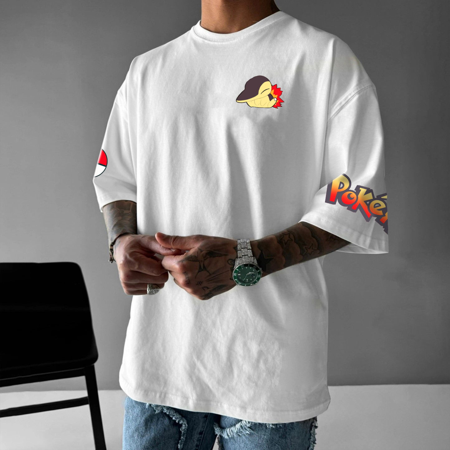 Unisex Anime Inspired Vintage T-Shirt