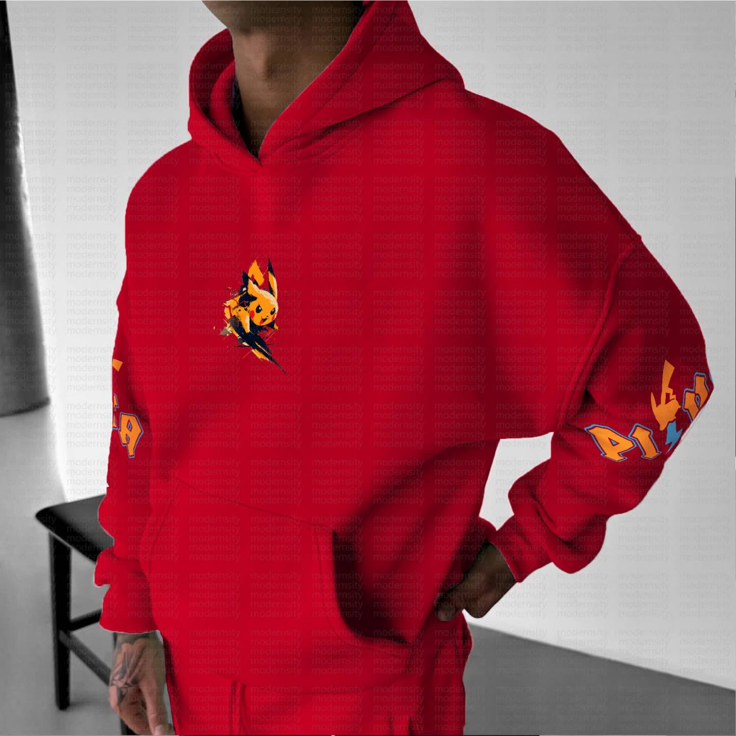 Unisex “Pokémon” Anime Graphic Streetwear Vintage Hoodie