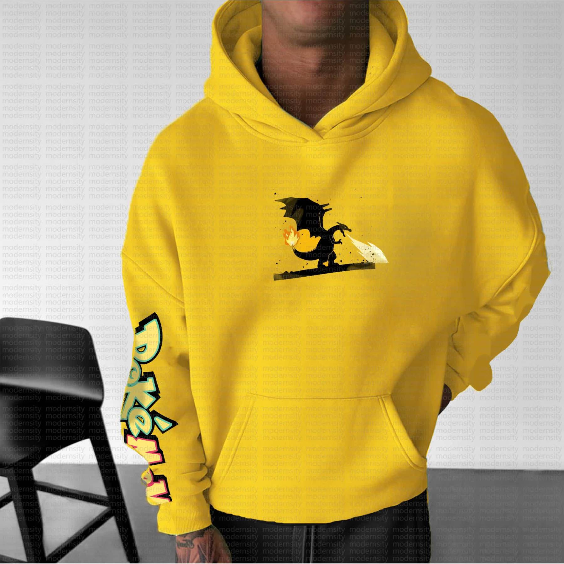 Unisex “Pokémon” Anime Graphic Streetwear Vintage Hoodie