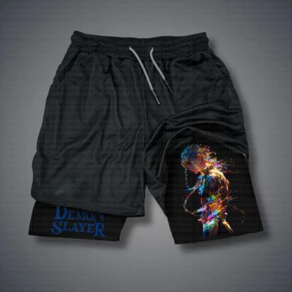 Unisex Casual Anime Streetwear Shorts 丨Demon Slayer