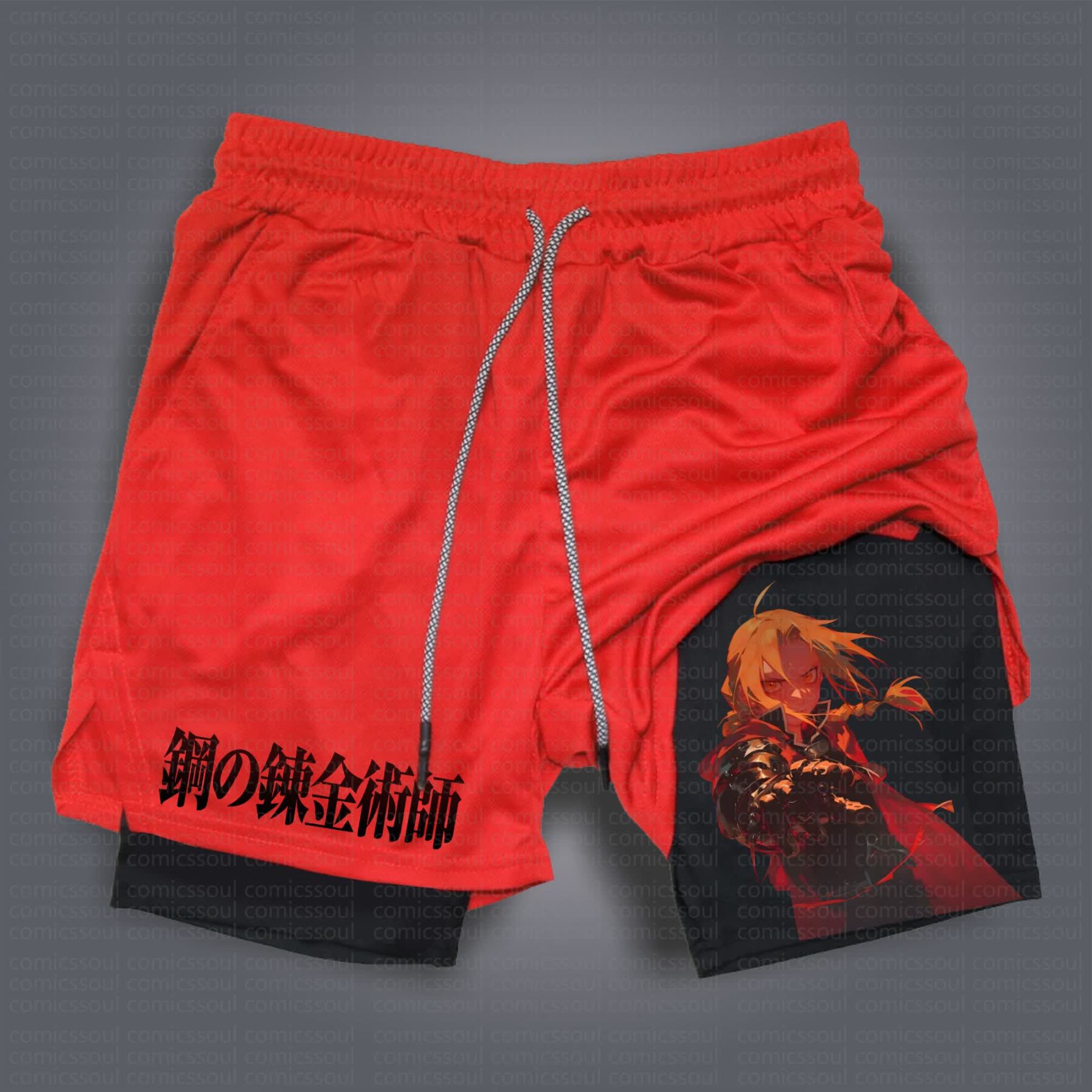 Unisex Casual Anime Streetwear Shorts 丨Demon Slayer X Pokémon