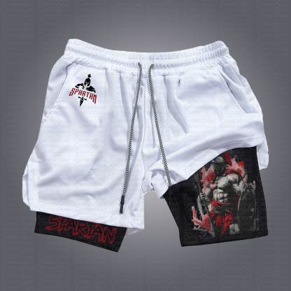 Unisex Casual Anime Streetwear Shorts 丨Spartan