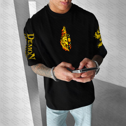 Unisex   Anime Inspired Vintage T-Shirt