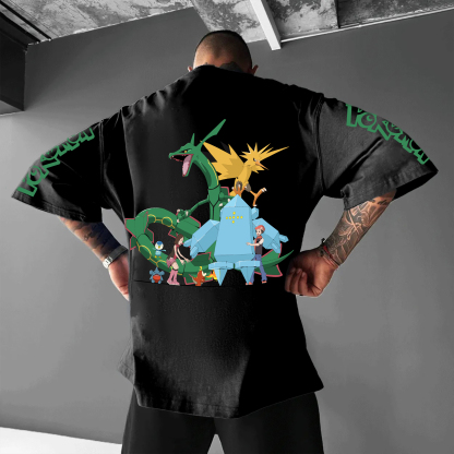 Unisex  "Pokémon" Anime Inspired Vintage T-Shirt