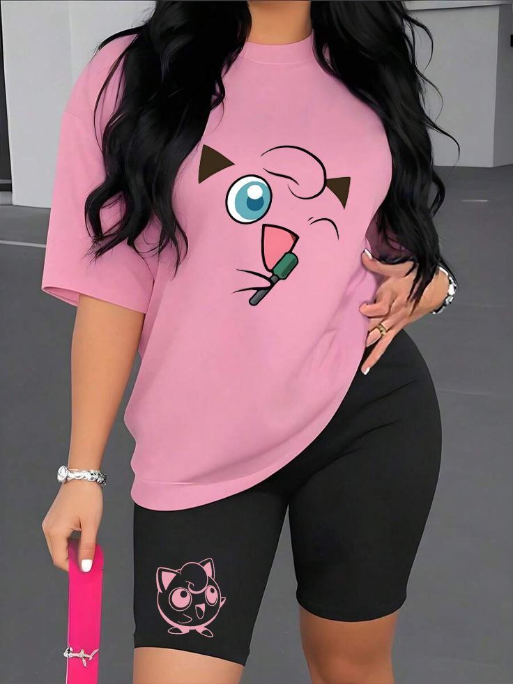 Unisex "Pokémon" Anime Inspired Vintage T-Shirt