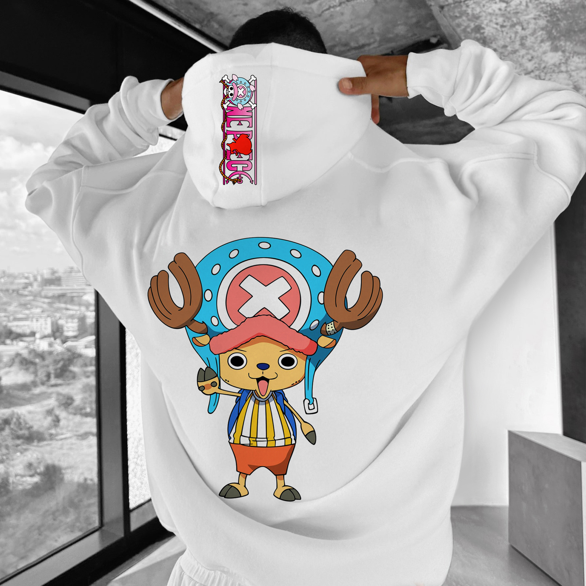 Unisex Anime Graphic Streetwear Vintage Hoodie