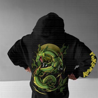 Unisex “Pokémon” Anime Graphic Streetwear Vintage Hoodie