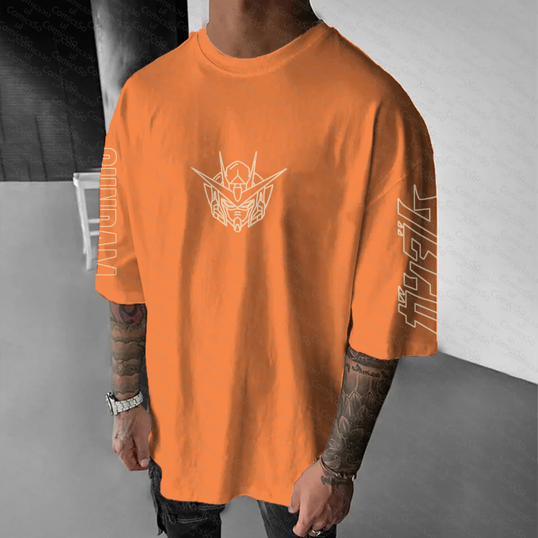 Unisex  "Gundam Series" Anime Inspired Vintage T-Shirt