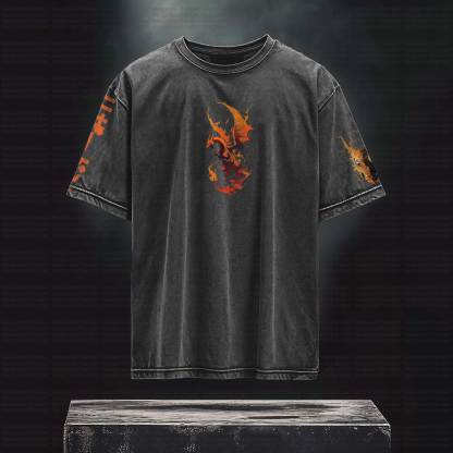 Unisex Anime Inspired Vintage T-Shirt丨Pokémon