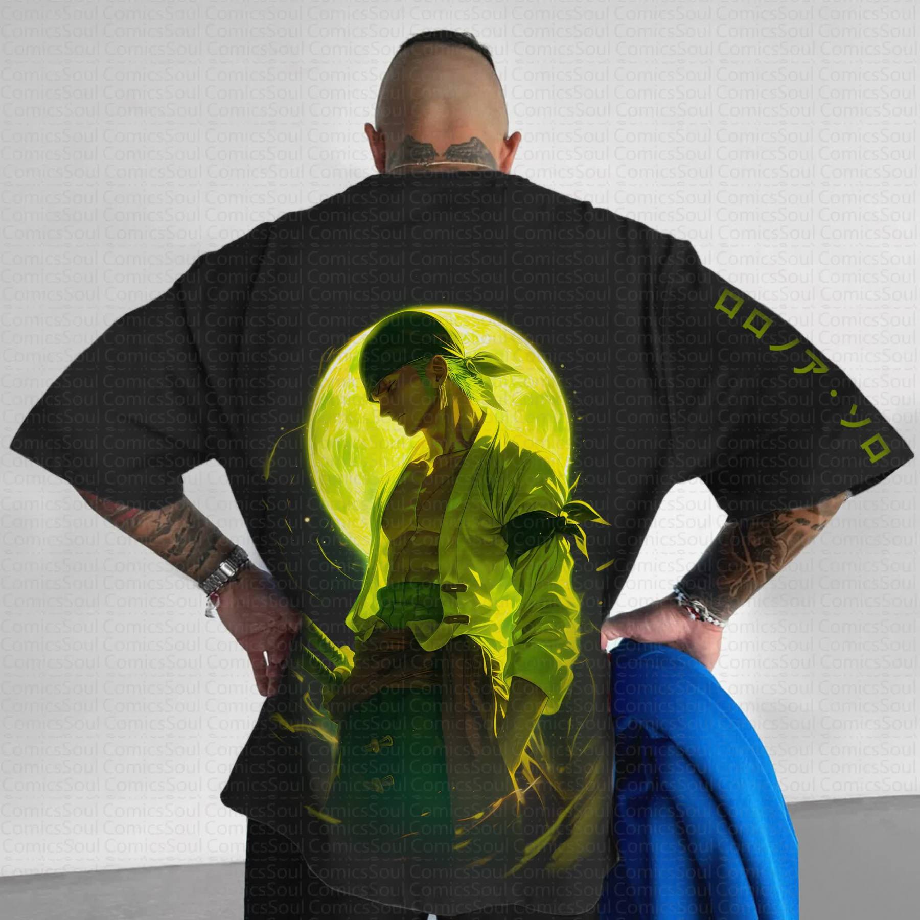 Unisex Anime Inspired Vintage T-Shirt丨Demon Slayer X Pokémon