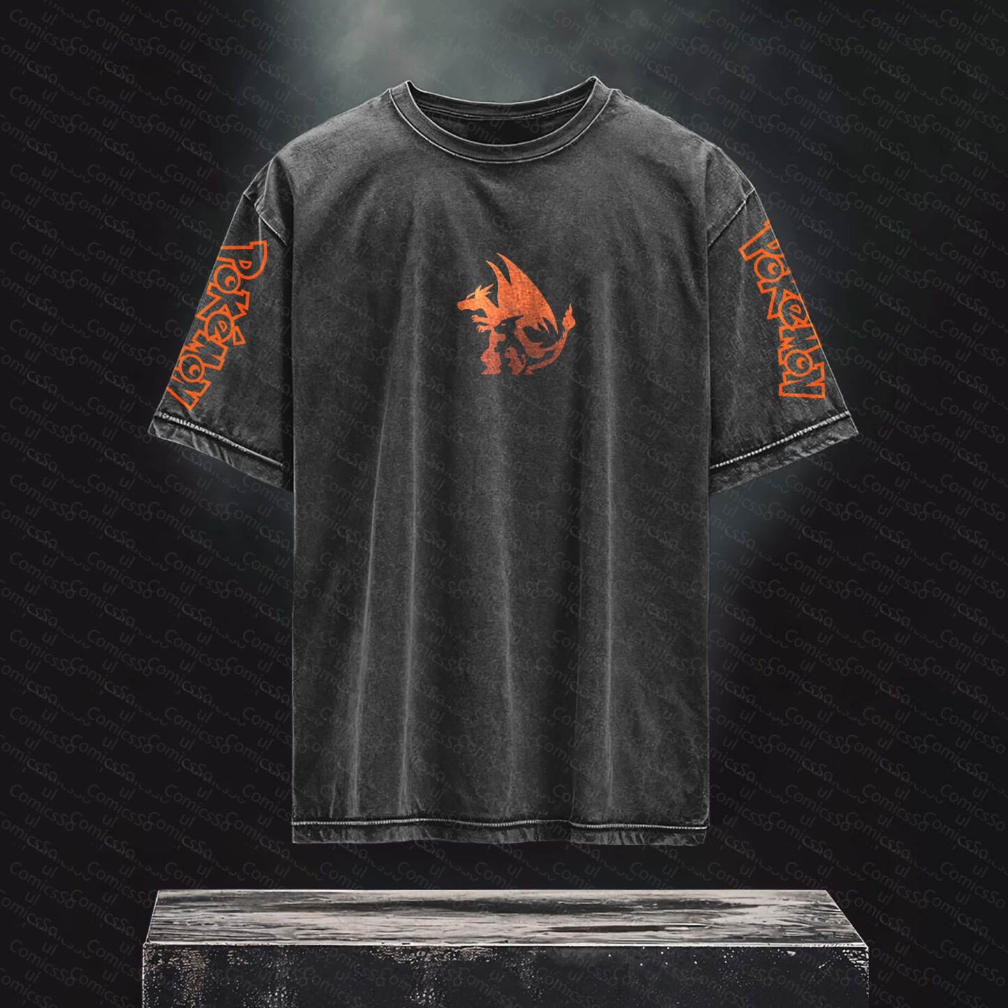 Unisex Anime Inspired Vintage T-Shirt丨 Pokémon