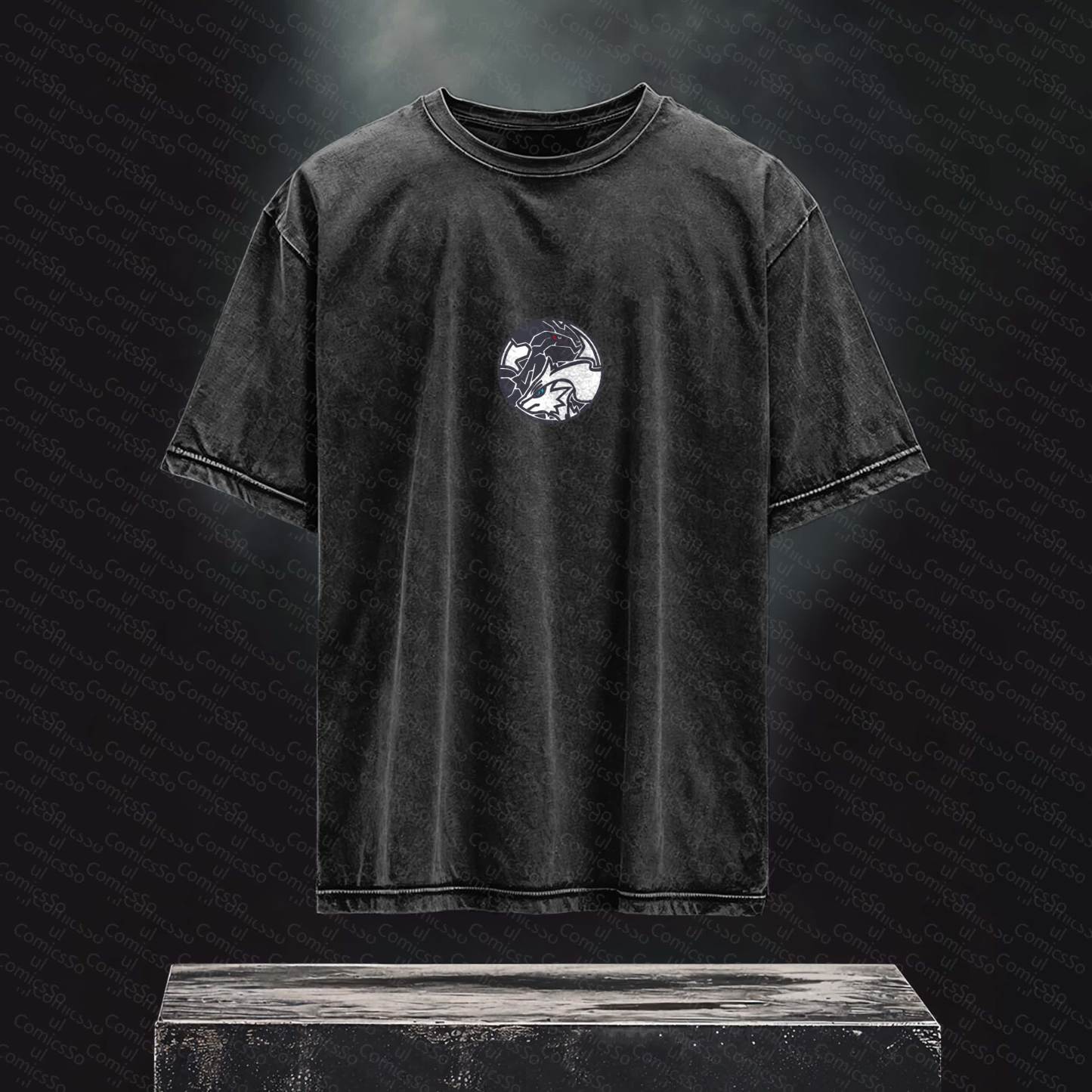 Unisex Anime Inspired Vintage Washed T-Shirt丨 Pokémon