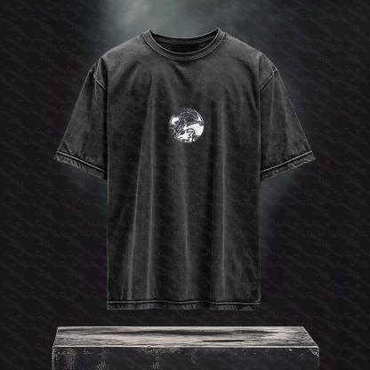 Unisex Anime Inspired Vintage Washed T-Shirt丨 Pokémon