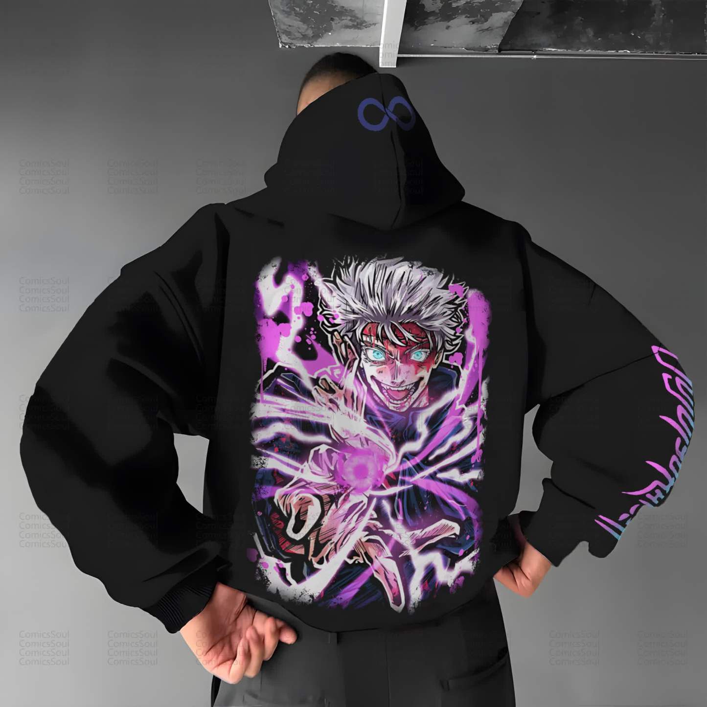 Unisex “Jujutsu Kaisen” Anime Graphic Streetwear Vintage Hoodie
