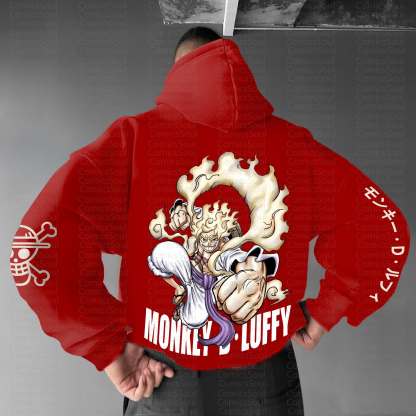 Unisex Anime Graphic Streetwear Vintage Hoodie丨One Piece