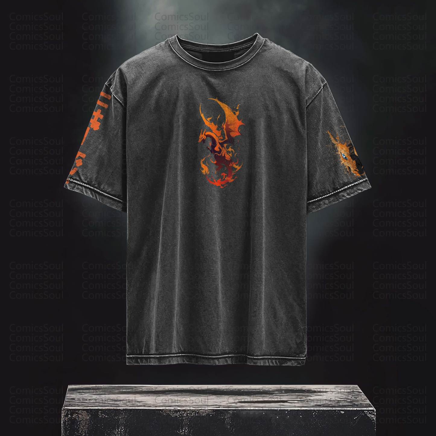 Unisex Anime Inspired Vintage T-Shirt丨Pokémon