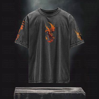 Unisex Anime Inspired Vintage T-Shirt丨Pokémon