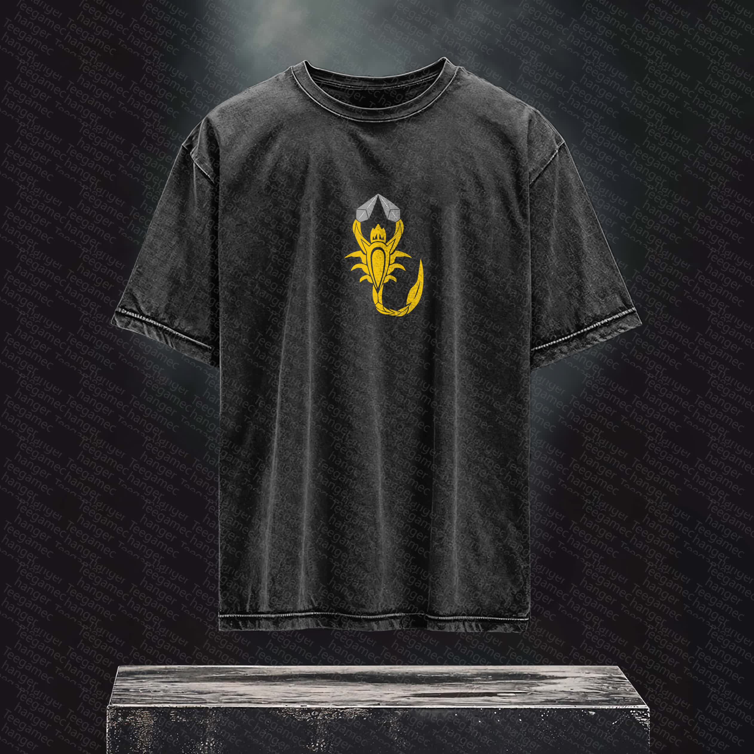 Unisex  Inspired Vintage Washed T-Shirt丨 Mortal Kombat