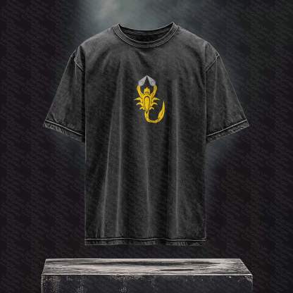 Unisex  Inspired Vintage Washed T-Shirt丨 Mortal Kombat