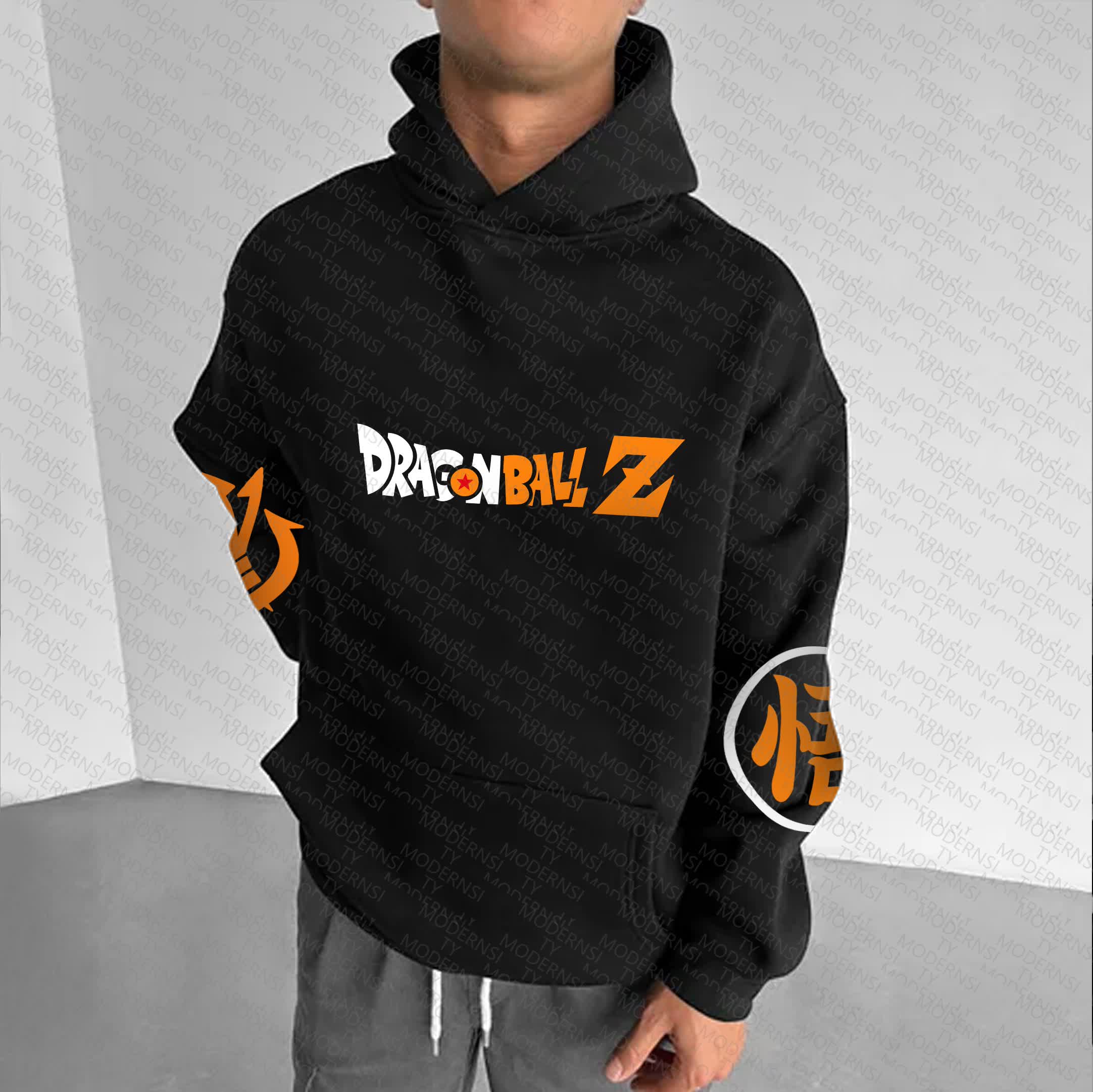 Unisex “Dragonball” Anime Graphic Streetwear Vintage Hoodie