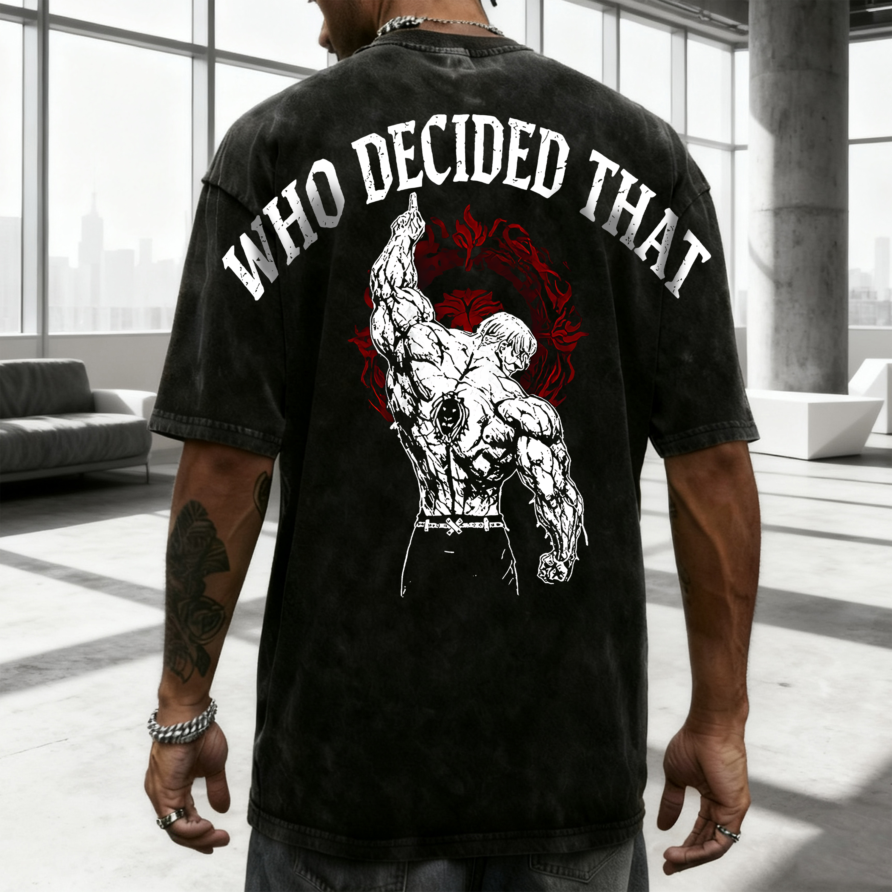 Seven deadly sins Printed Unisex Washed T-Shirt