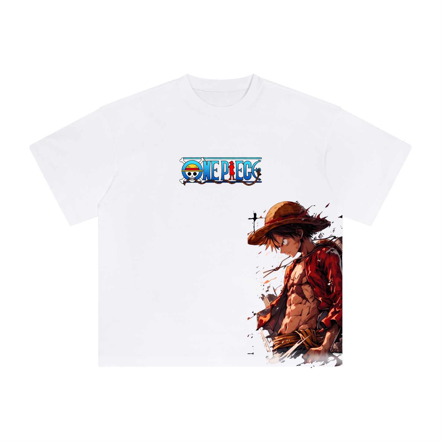 Unisex Fit Vintage T-Shirt丨One Piece