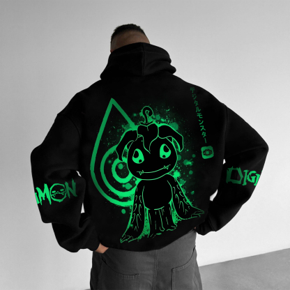 Unisex “Digimon” Anime Style Retro Hoodie
