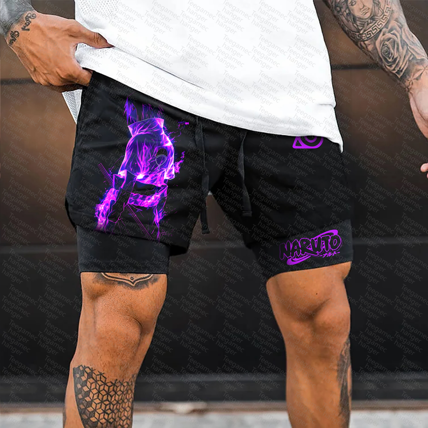 Unisex  “NARUTO” Casual Anime Streetwear Shorts