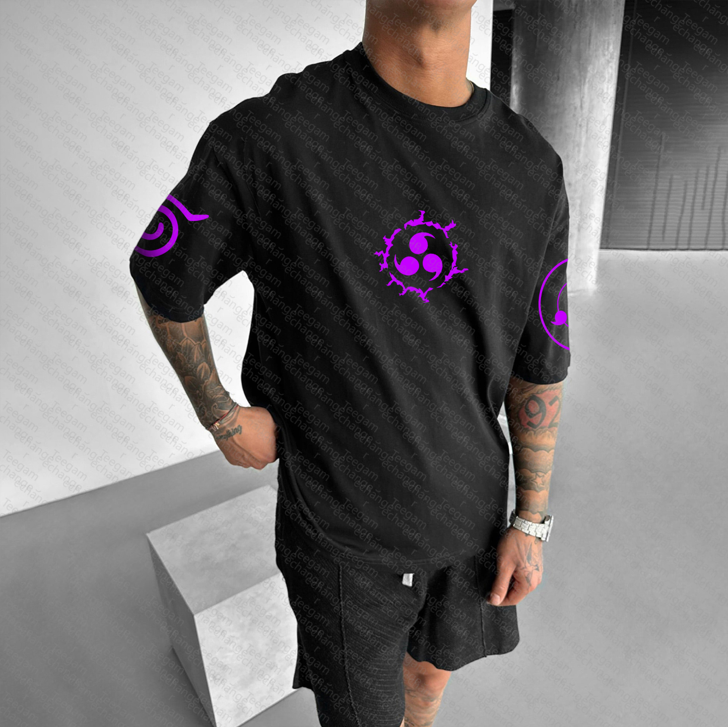 Unisex Anime Inspired Vintage T-Shirt