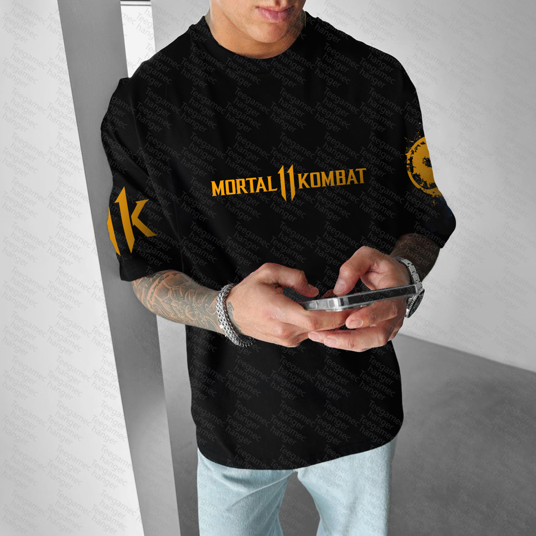Unisex  "Mortal Kombat"  Inspired Vintage T-Shirt