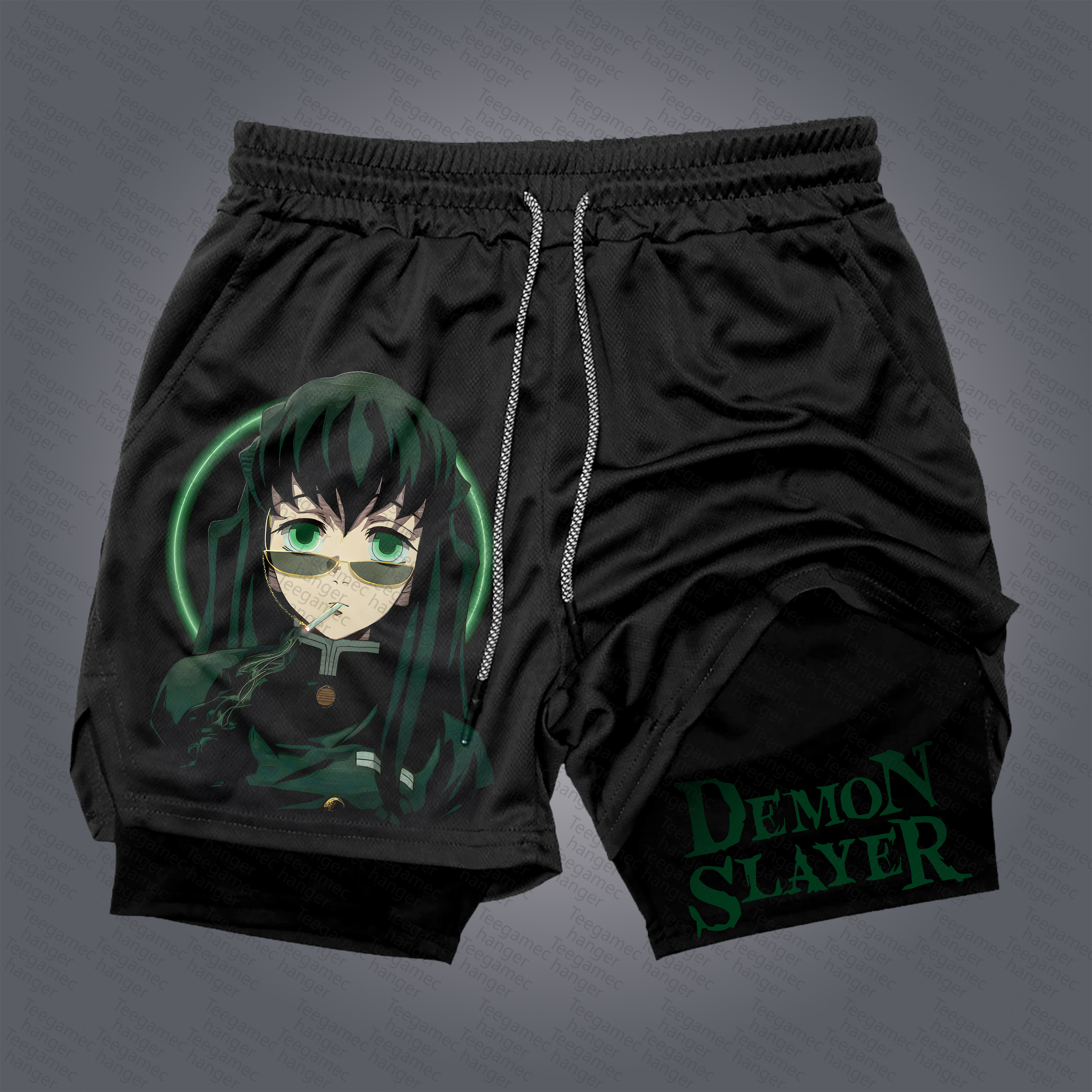 Unisex  Casual Anime Streetwear Shorts