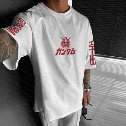 Unisex  "Gundam Series" Anime Inspired Vintage T-Shirt