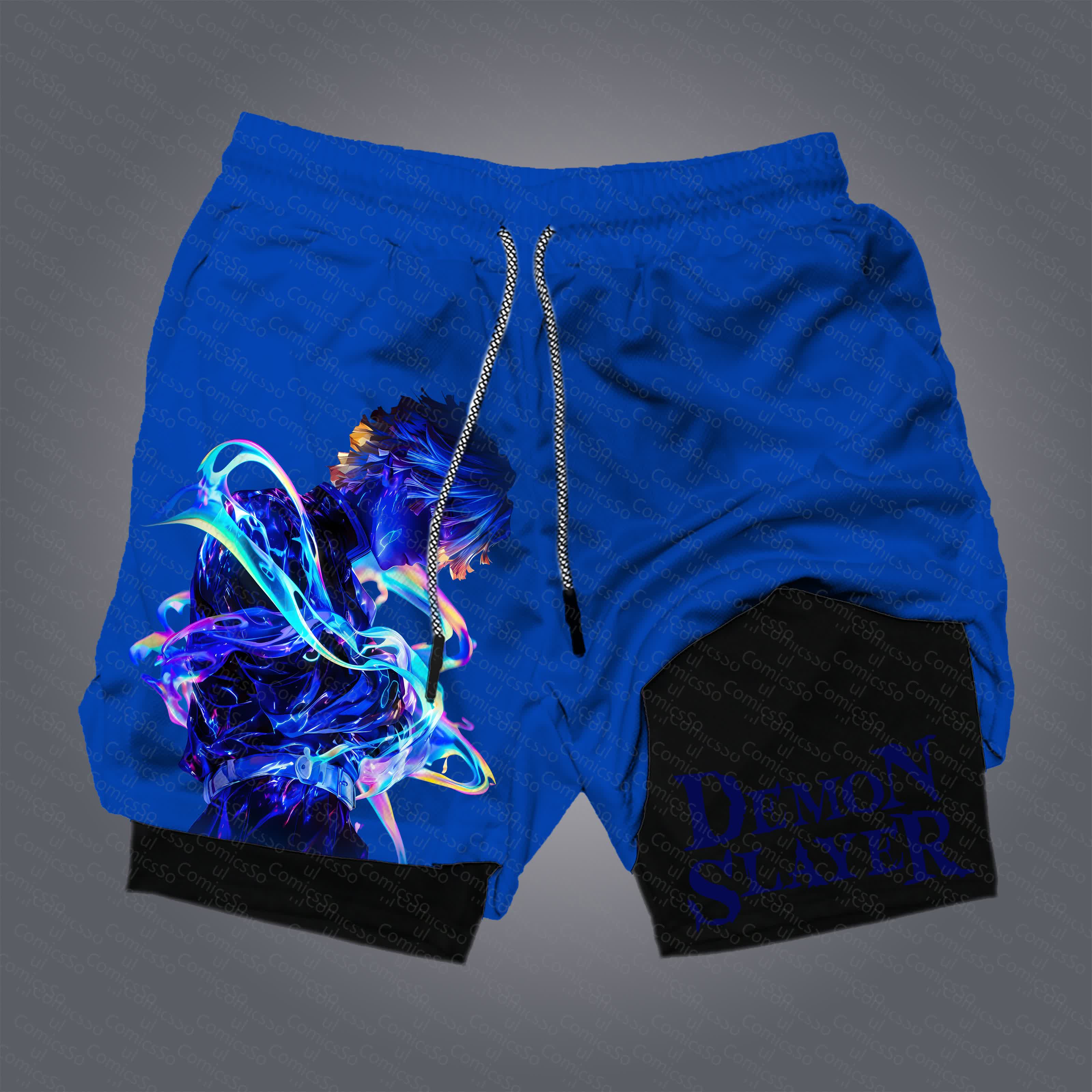 Unisex  “Demon Slayer” Casual Anime Streetwear Shorts