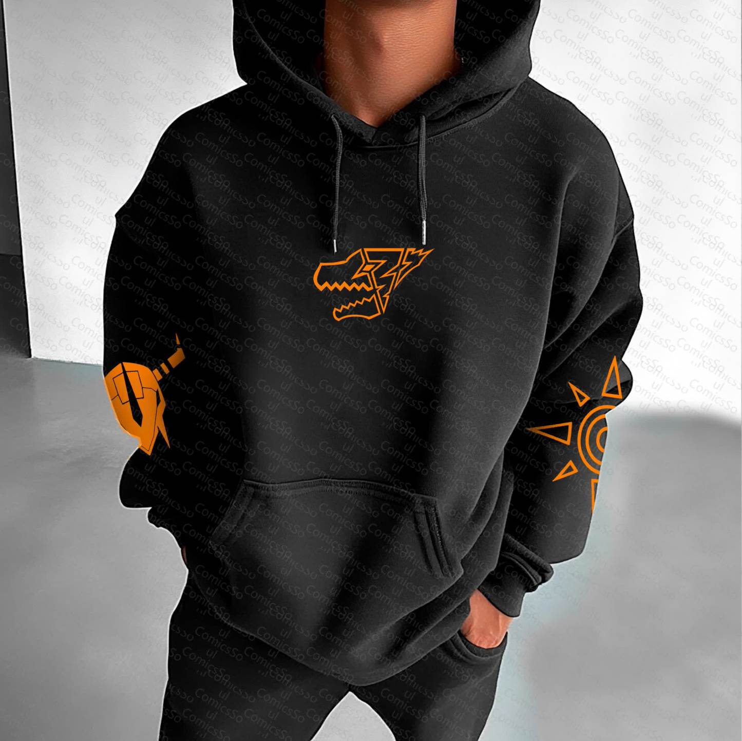 Unisex “Digimon” Anime Graphic Streetwear Vintage Hoodie