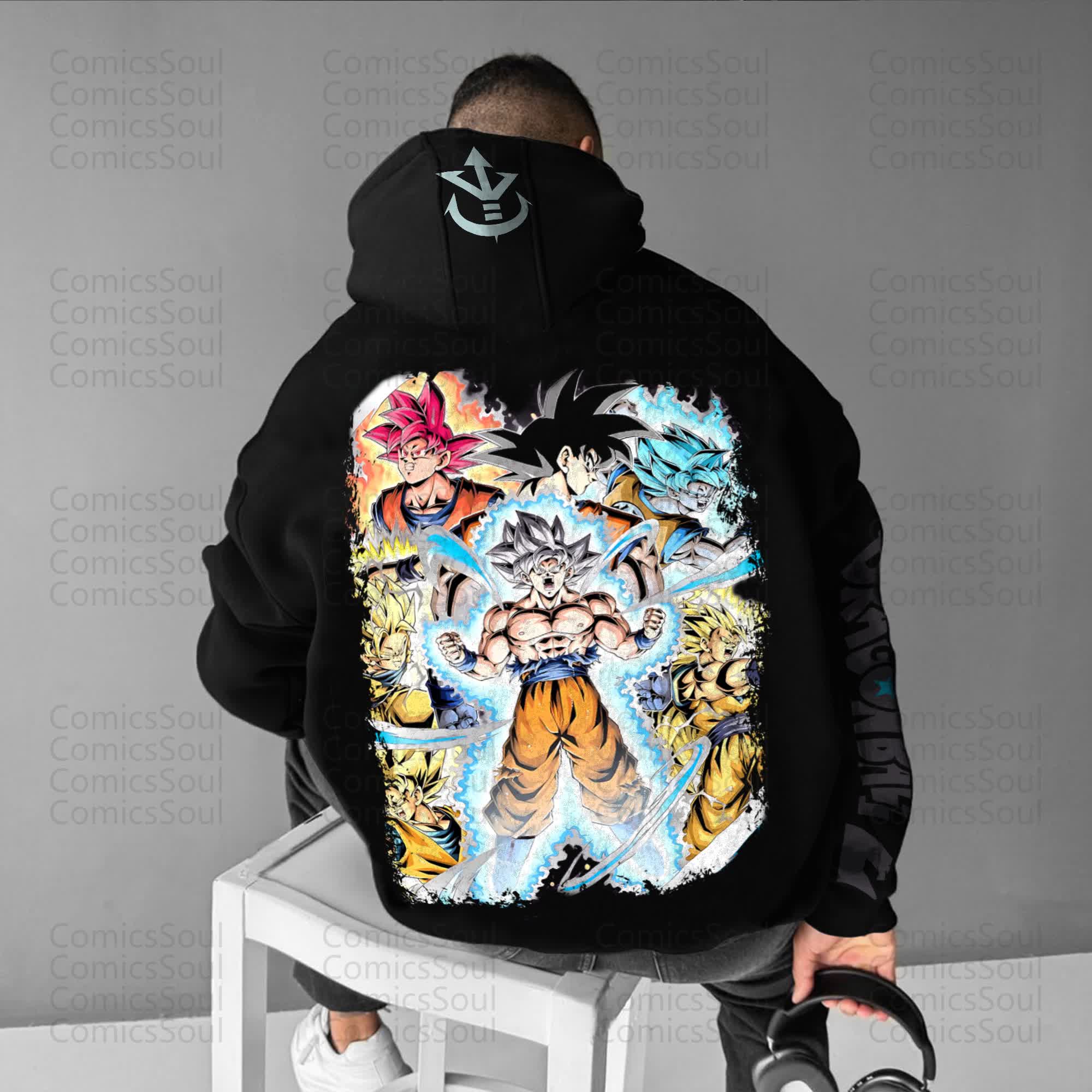 Unisex “DragonBALL Z” Anime Graphic Streetwear Vintage Hoodie