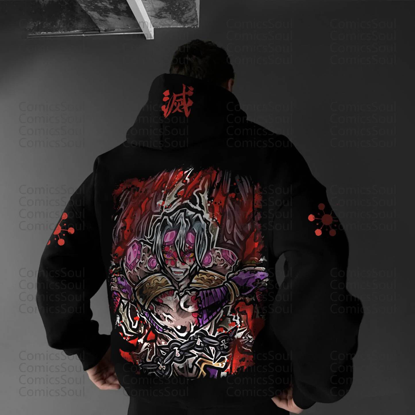 Unisex “Demon Slayer” Anime Graphic Streetwear Vintage Hoodie