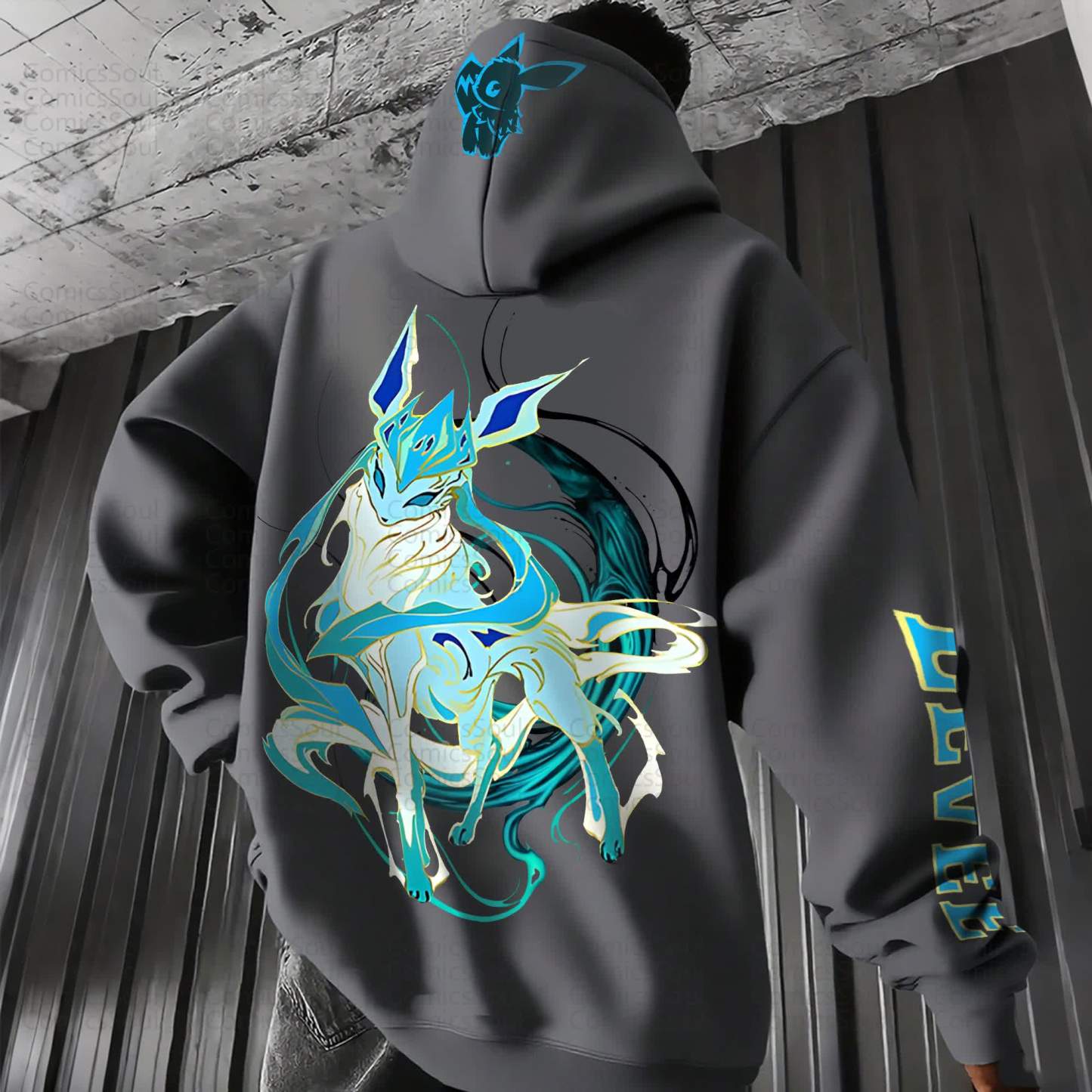 Unisex “Pokémon” Anime Graphic Streetwear Vintage Hoodie