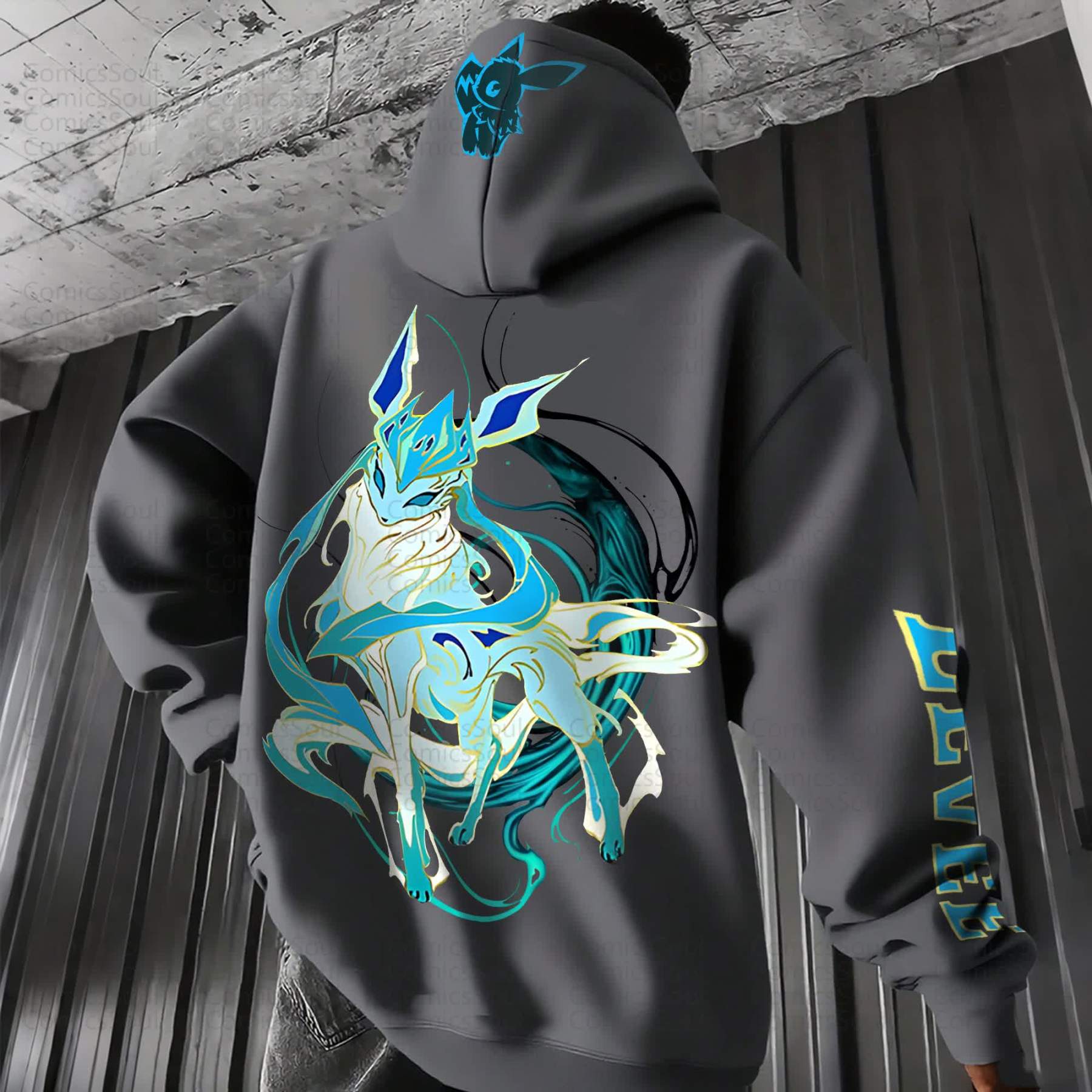 Unisex “Pokémon” Anime Graphic Streetwear Vintage Hoodie