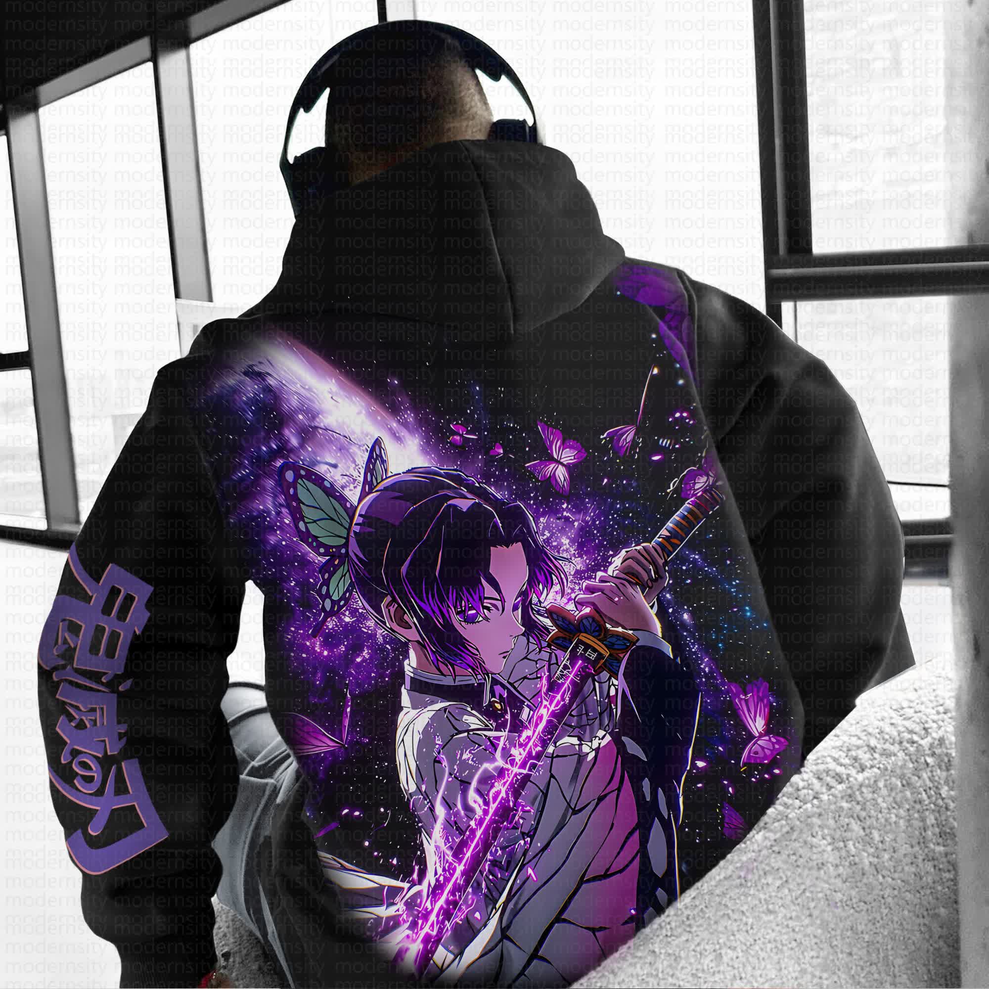 Unisex Anime Graphic Streetwear Vintage Hoodie丨Demon Slayer