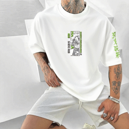 Unisex Anime Inspired Vintage T-Shirt丨Comicssoul