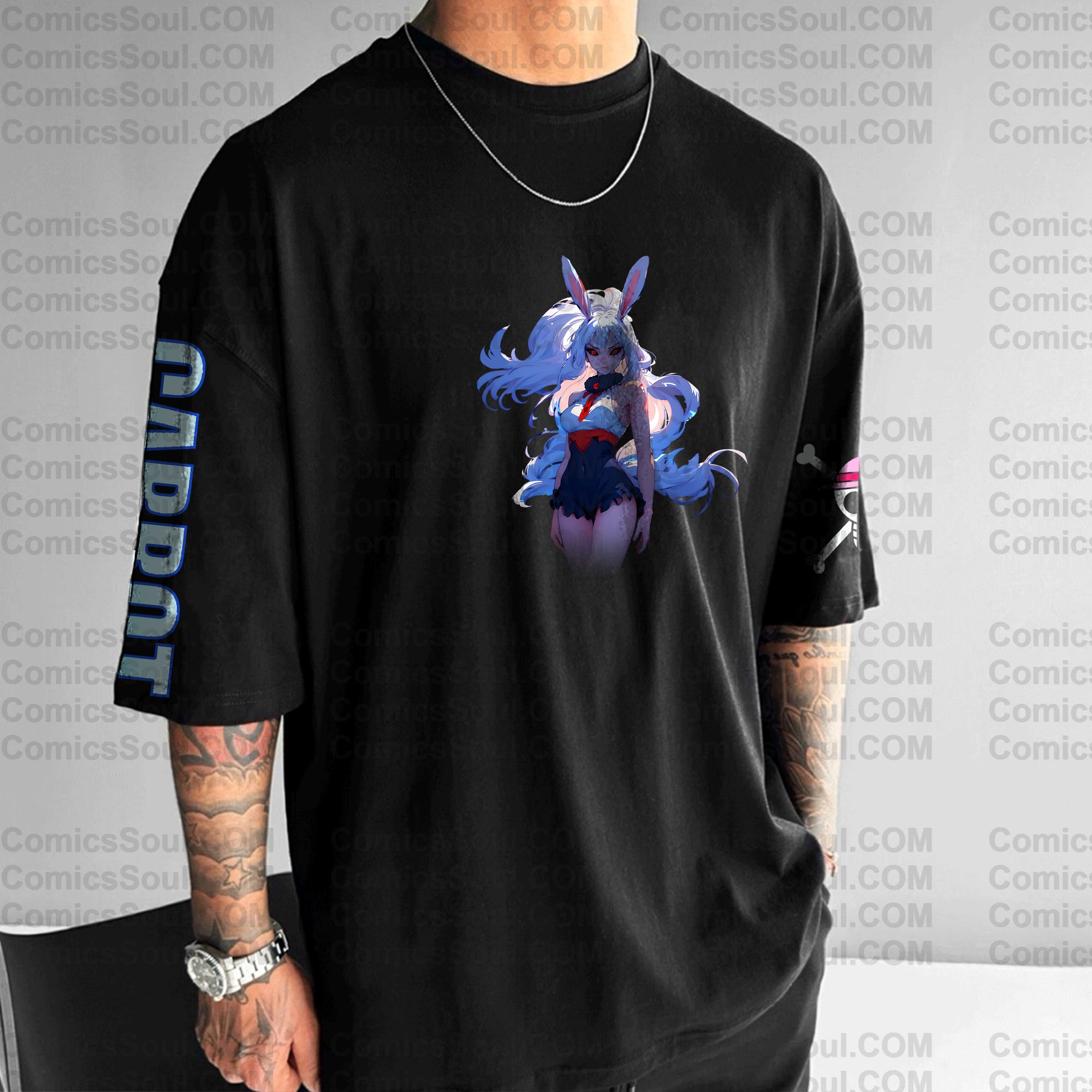 Unisex Anime Series Casual T-shirt