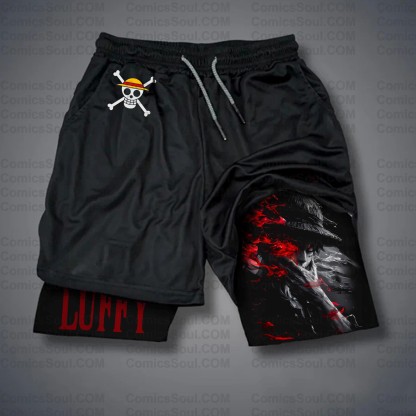 Unisex One Piece Anime Shorts