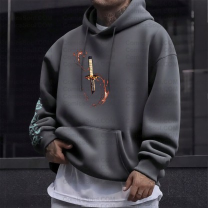 Unisex Game Graphic Streetwear Vintage Hoodie| KNY