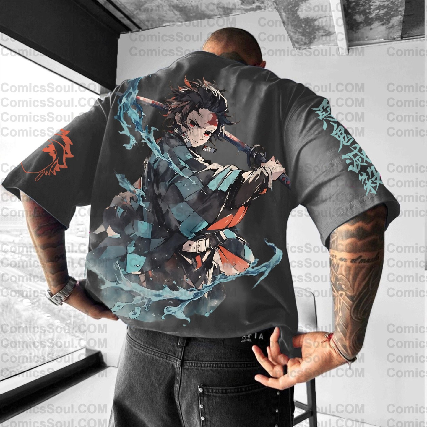 Unisex " WARHAMMER" Anime Inspired Vintage T-Shirt