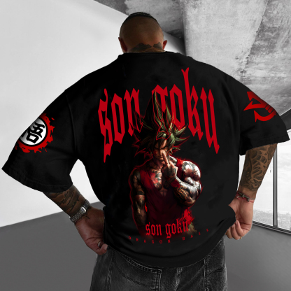 Unisex Anime Inspired Vintage T-Shirt