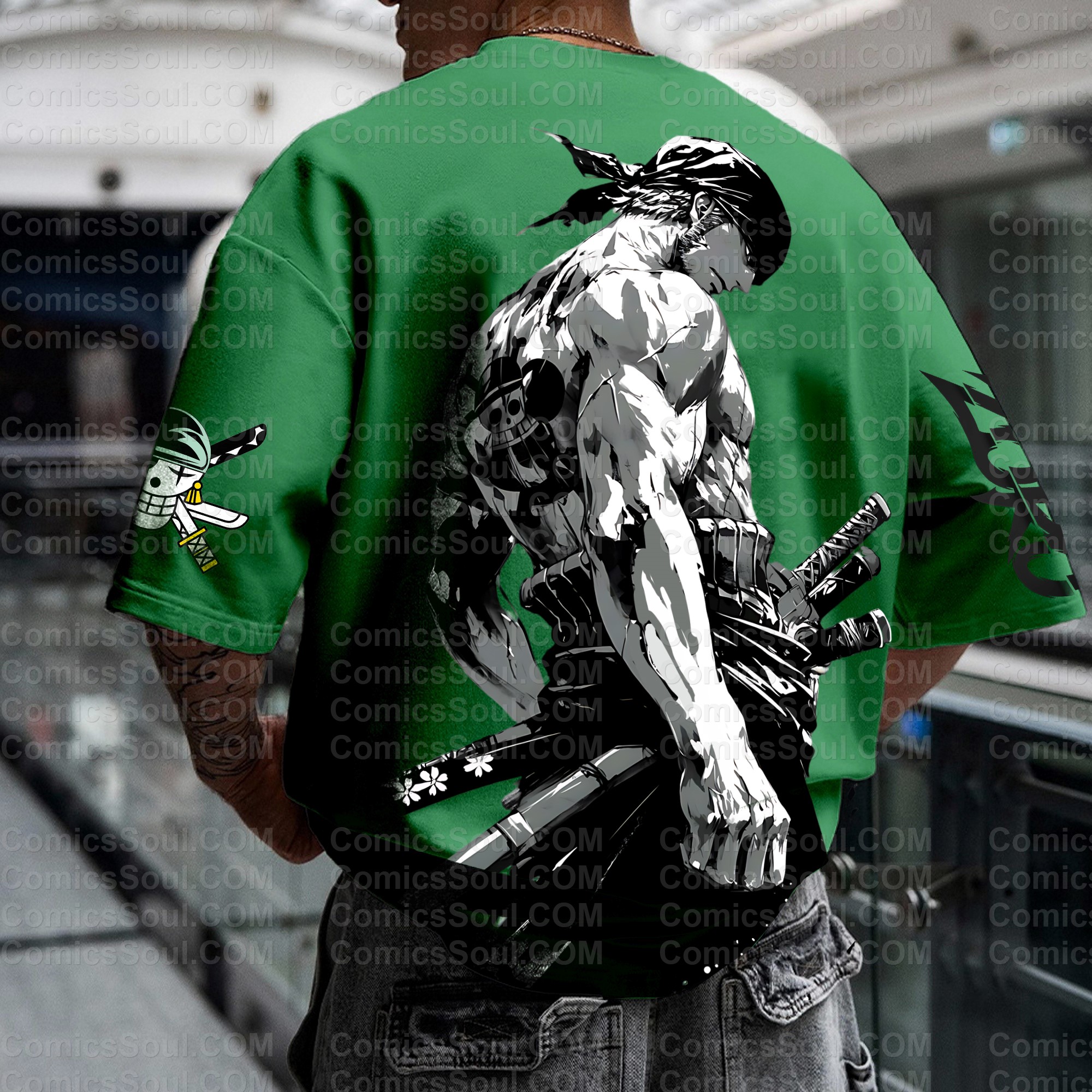 Unisex Anime Inspired Vintage T-Shirt