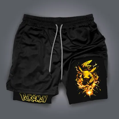 Unisex Casual Anime Streetwear Shorts