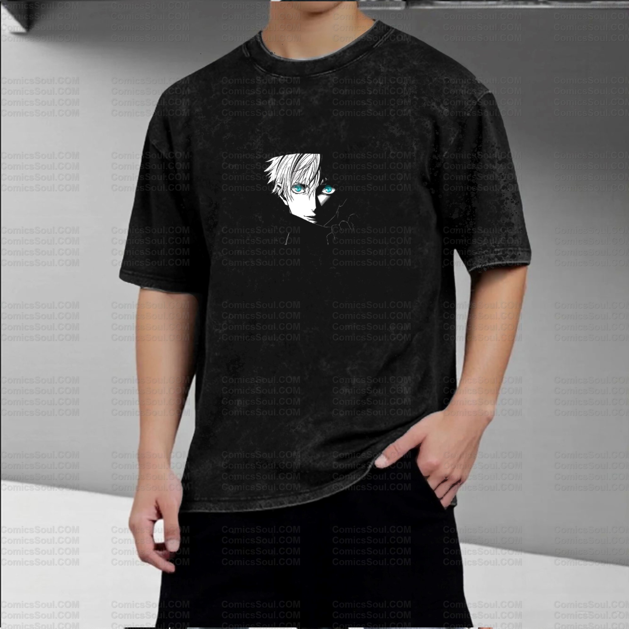 Printed Unisex Washed T-Shirt