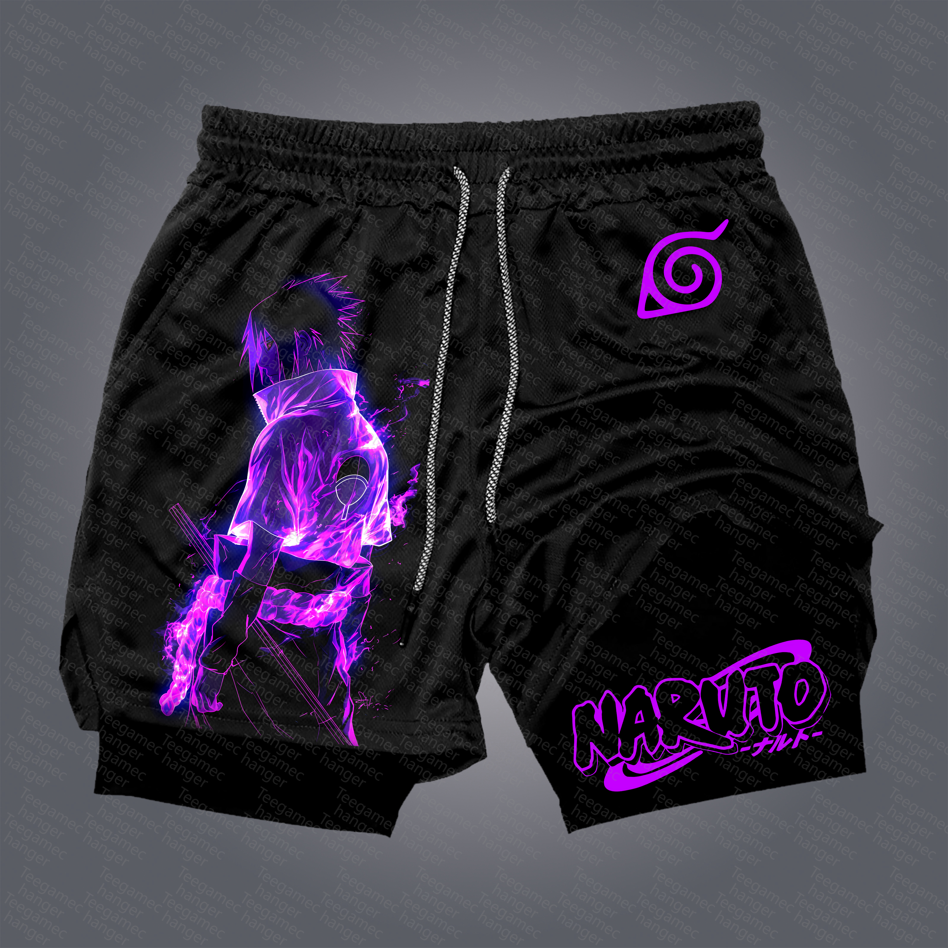 Unisex  “NARUTO” Casual Anime Streetwear Shorts
