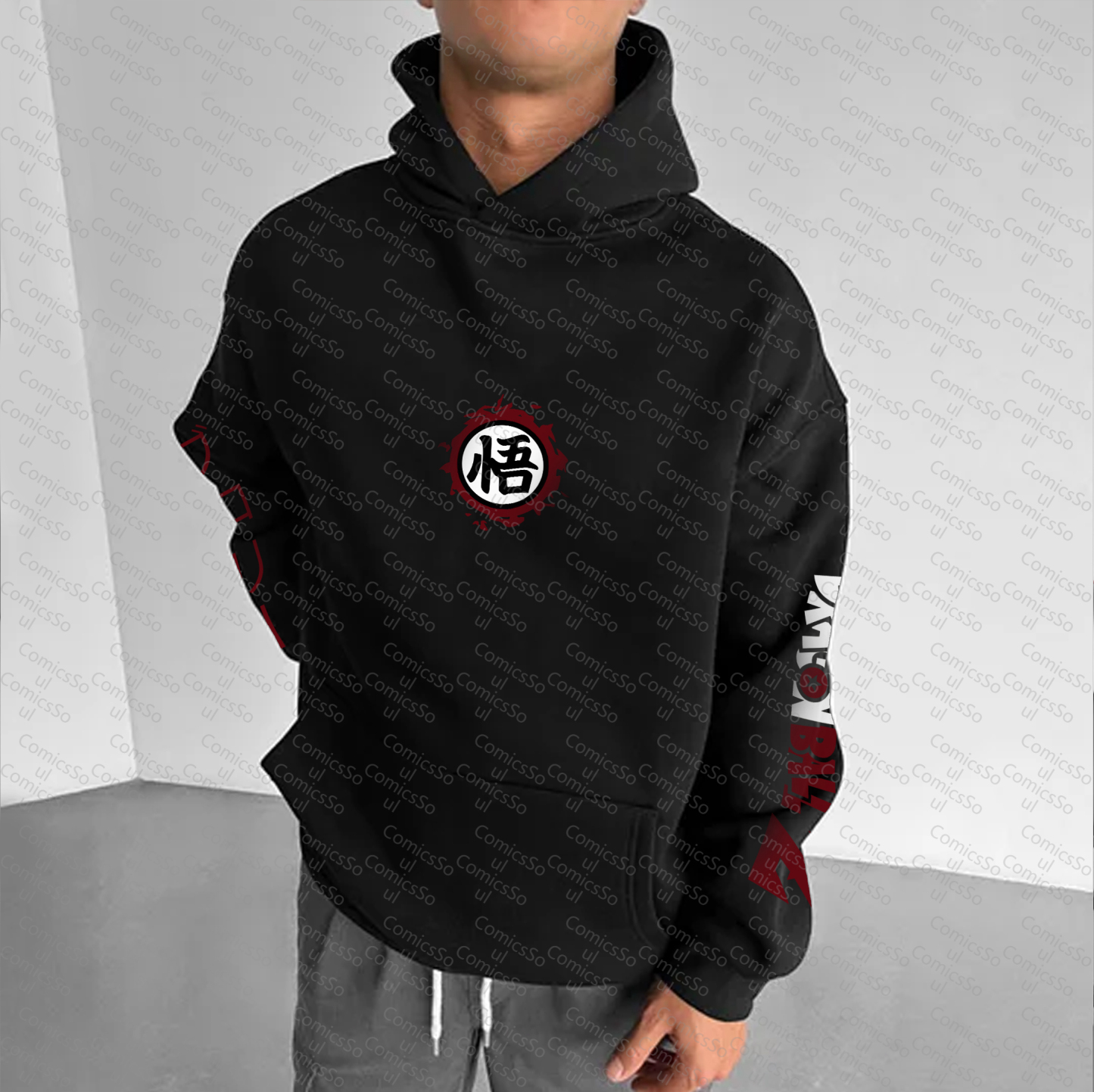 Unisex Anime Graphic Streetwear Vintage Hoodie